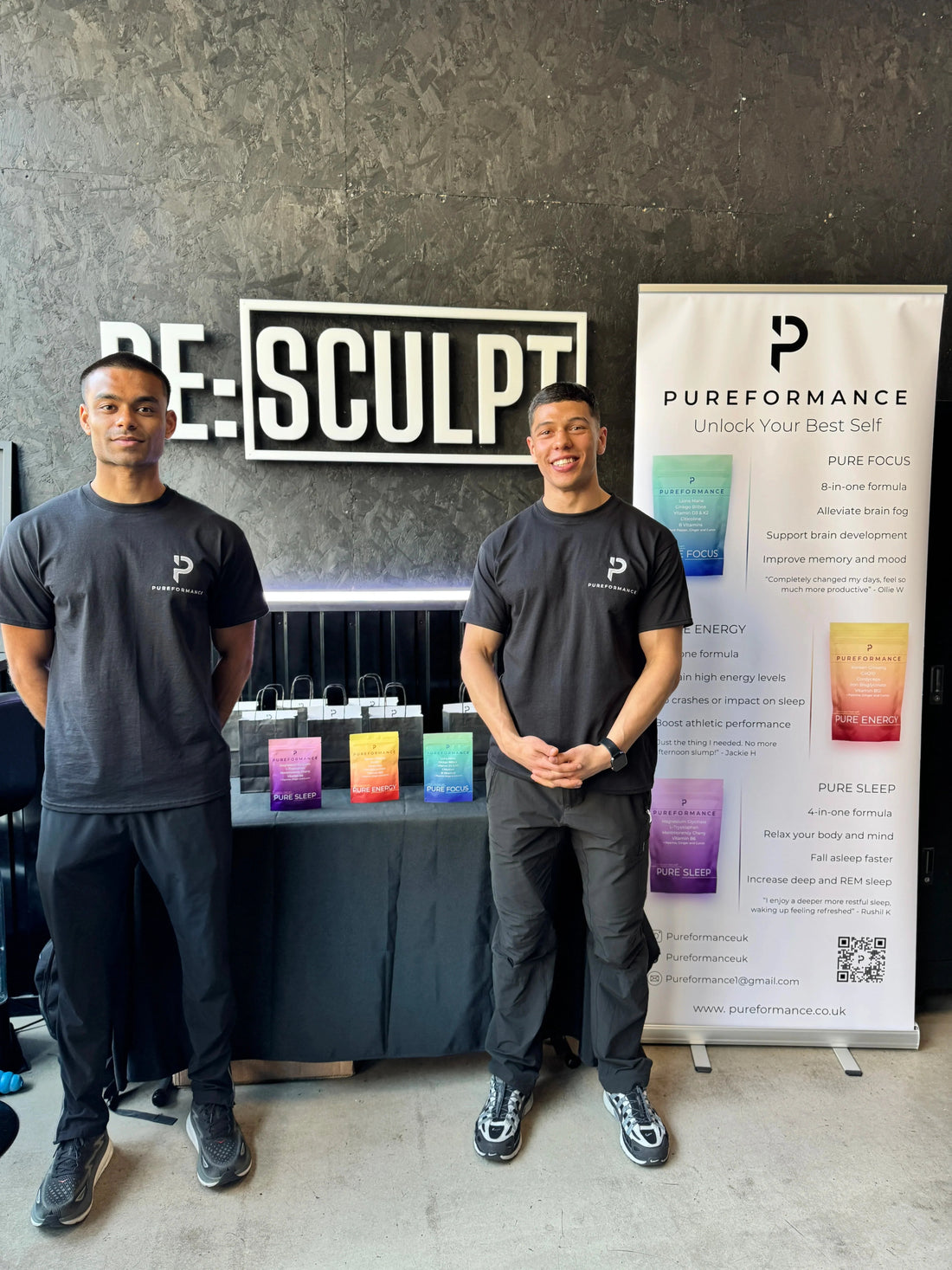 RE:SCULPT Pop Up - PUREFORMANCE 