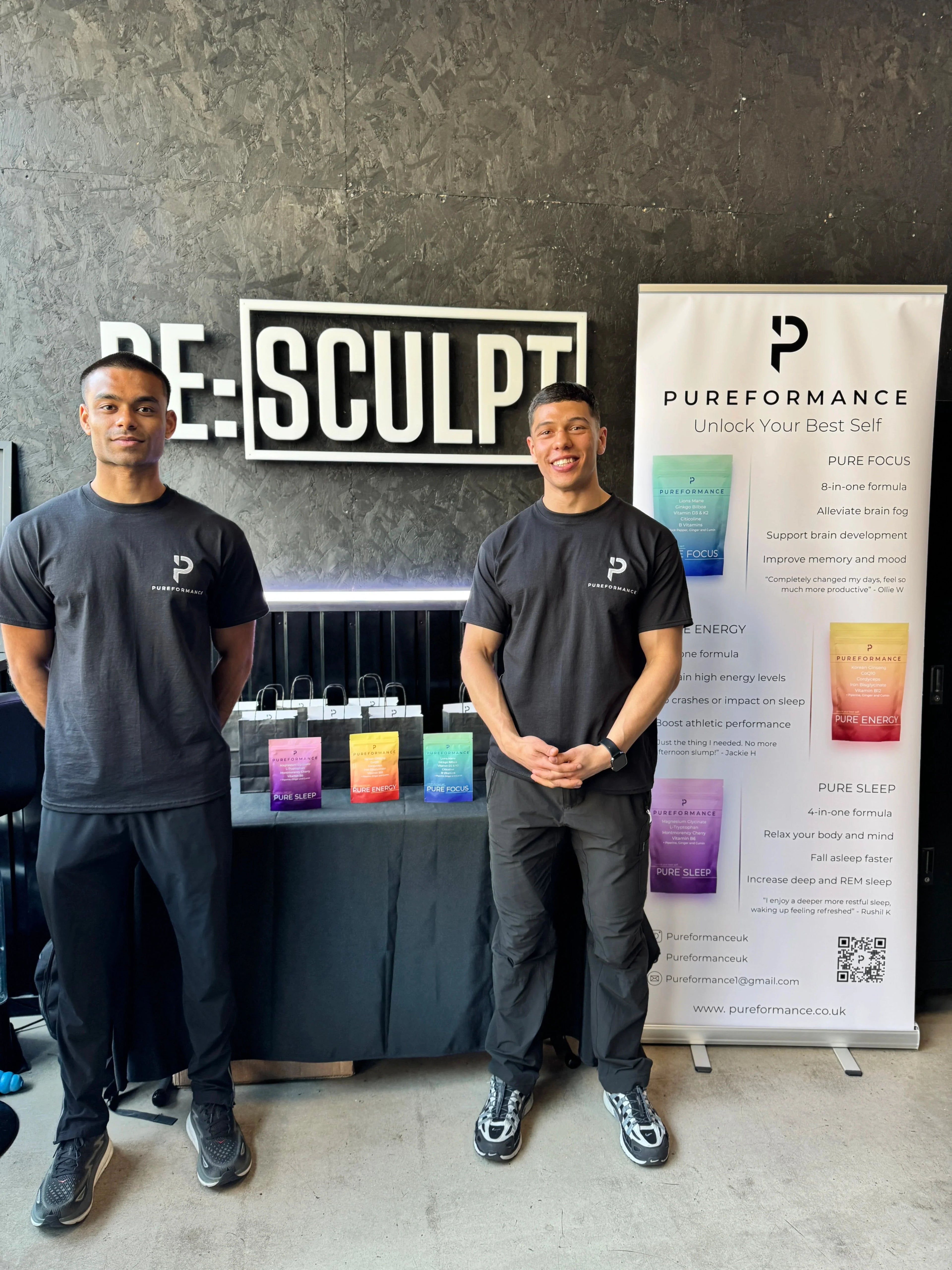 RE:SCULPT Pop Up - PUREFORMANCE 