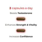 PURE TEST+® Natural Testosterone Booster for Enhanced Strength and Vitality