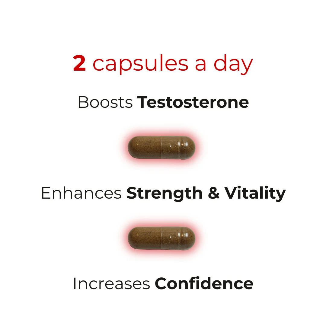 PURE TEST+® Natural Testosterone Booster for Enhanced Strength and Vitality