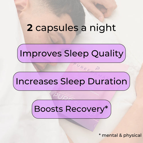 PURE SLEEP® Four Ingredient Magnesium Sleep Supplement