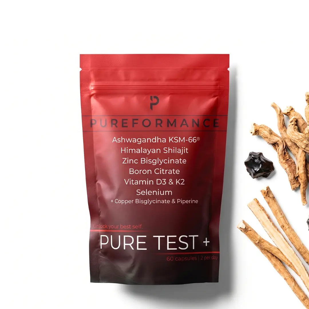 Pure Test+ Men's Testosterone Support Supplement | Pureformance ...