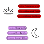 The Prime Recovery Stack® - Natural Testosterone Booster & Magnesium Sleep Supplement - PUREFORMANCE