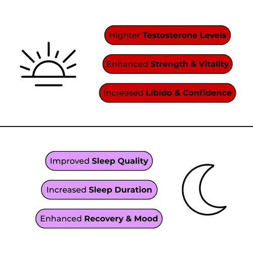 The Prime Recovery Stack® — Testosterone Support & Magnesium Sleep Supplement Duo - PUREFORMANCE